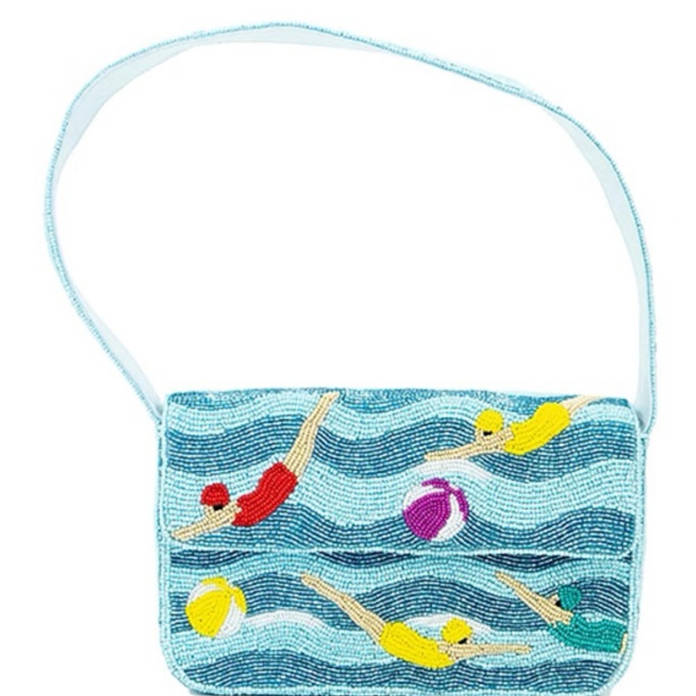 SOL AND MER BEADED BAG💋NWT